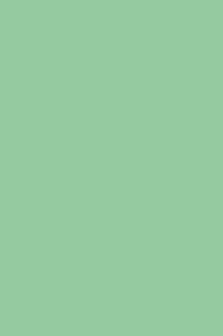 Cover of Journal Sea Green Color Simple Plain Sea Green