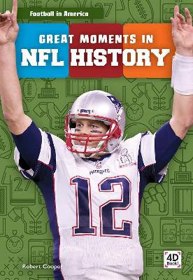 Book cover for Football in America: Great Moments in NFL History
