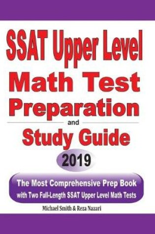 Cover of SSAT Upper Level Math Test Preparation and study guide