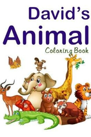 Cover of David's Animal Coloring Book