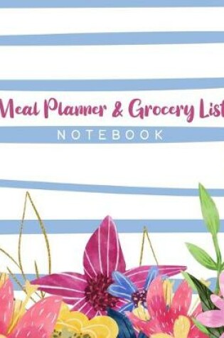 Cover of Meal Planner and Grocery List Notebook