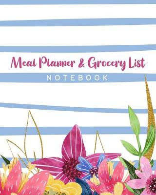 Cover of Meal Planner and Grocery List Notebook