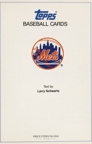 Book cover for New York Mets