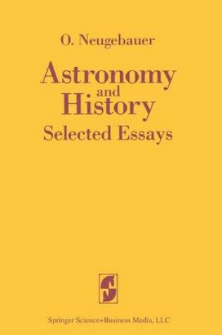 Cover of Astronomy and History Selected Essays