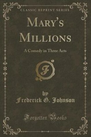 Cover of Mary's Millions