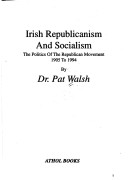 Cover of Irish Republicanism and Socialism