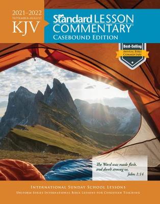 Book cover for KJV Standard Lesson Commentary(r) Casebound Edition 2021-2022