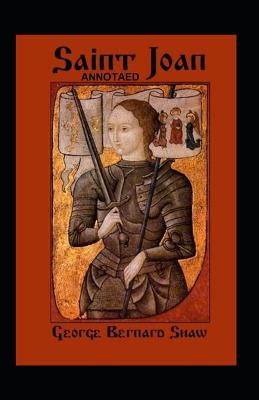 Book cover for Saint Joan illustrated by