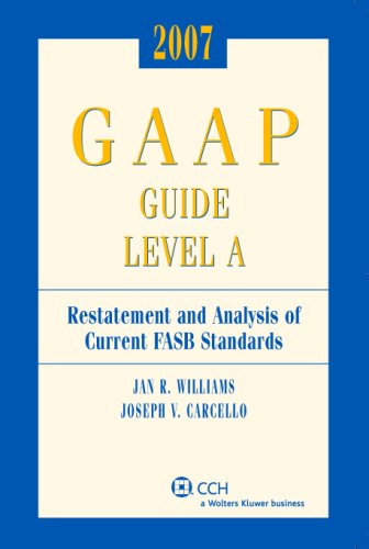 Book cover for GAAP Guide Level a (2007)