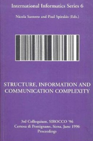 Cover of Structure, Information and Communication Complexity, IIS 6