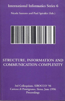 Book cover for Structure, Information and Communication Complexity, IIS 6