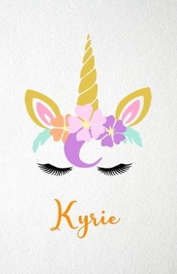 Book cover for Kyrie A5 Lined Notebook 110 Pages