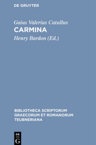 Cover of Carmina