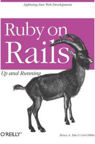 Cover of Ruby on Rails: Up and Running
