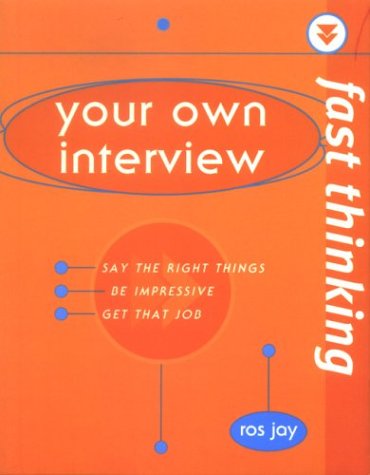 Book cover for Fast Thinking Your Own Interview