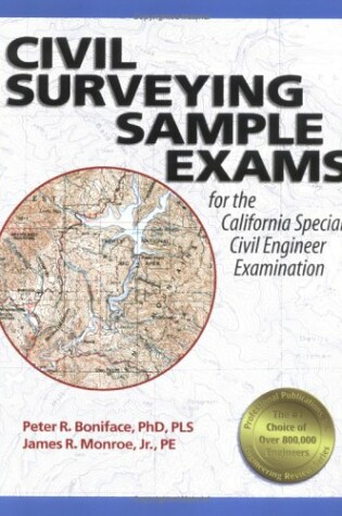 Cover of Civil Surveying Sample Exams for the California Special Civil Engineer Examination