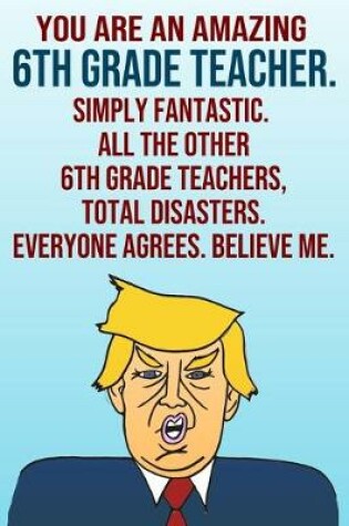 Cover of You Are An Amazing 6th Grade Teacher Simply Fantastic All the Other 6th Grade Teachers Total Disasters Everyone Agrees Believe Me