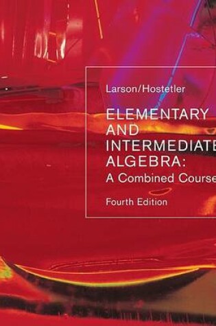 Cover of Elementary and Intermediate Algebra
