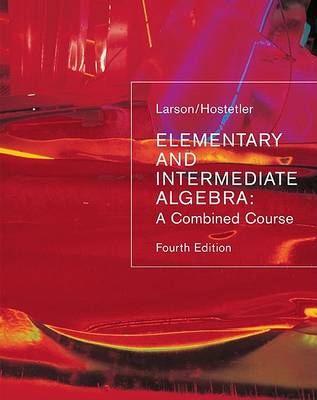 Book cover for Elementary and Intermediate Algebra