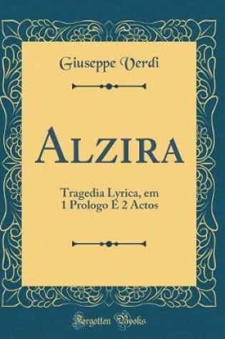 Cover of Alzira