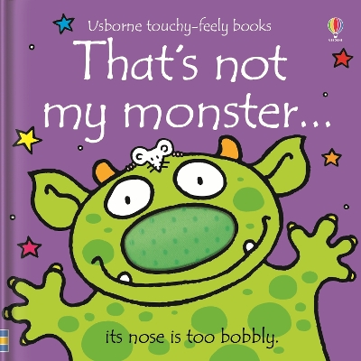 Book cover for That's not my monster…