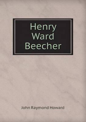 Book cover for Henry Ward Beecher