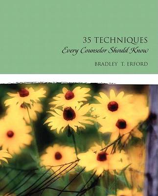 Book cover for Thirty-Five Techniques Every Counselor Should Know