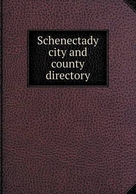 Book cover for Schenectady city and county directory