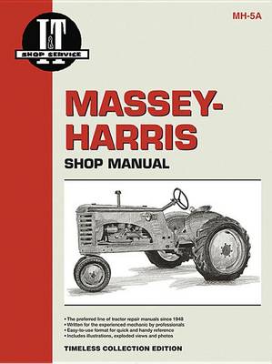 Book cover for Massey Harris 21 Colt, 23 Mustang, 33-555 Tractor Service Repair Manual