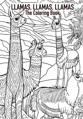 Book cover for Llamas, Llamas, Llamas