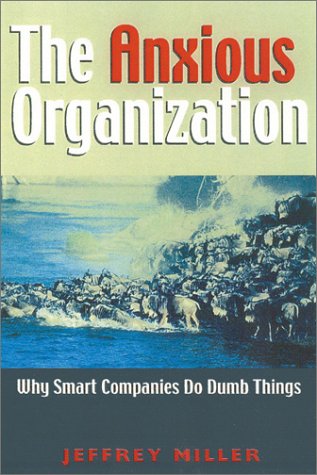 Book cover for The Anxious Organization