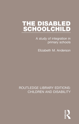 Cover of The Disabled Schoolchild