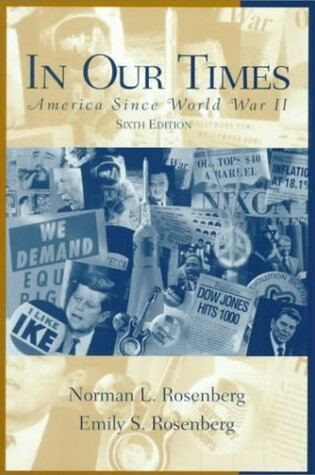 Cover of In Our Times America since World War 2