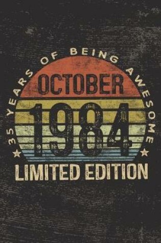 Cover of October 1984 Limited Edition 35 Years of Being Awesome