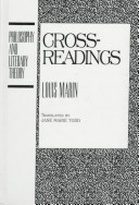 Book cover for Cross-readings