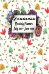 Book cover for July 2019- June 2020 Monthly Planner