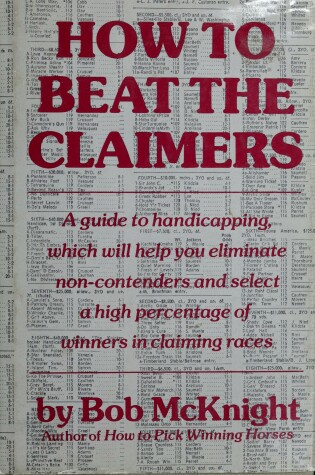 Cover of How to Beat the Claimers