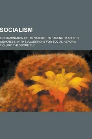 Cover of Socialism; An Examination of Its Nature, Its Strength and Its Weakness, with Suggestions for Social Reform