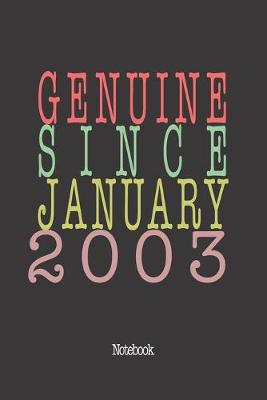 Book cover for Genuine Since January 2003