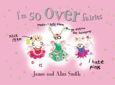 Book cover for I'm so over fairies