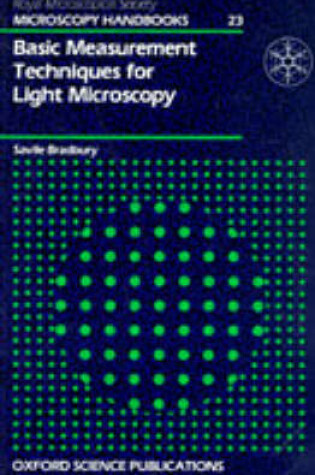 Cover of Basic Measurement Techniques for Light Microscopy