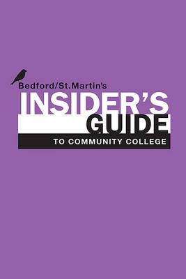 Book cover for Insider's Guide to Community College