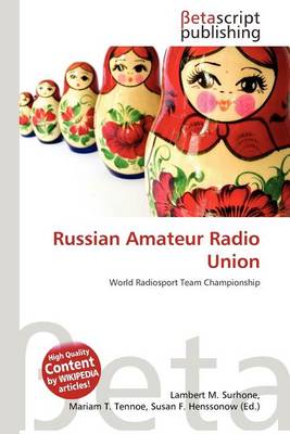 Book cover for Russian Amateur Radio Union