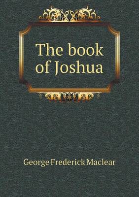 Book cover for The book of Joshua