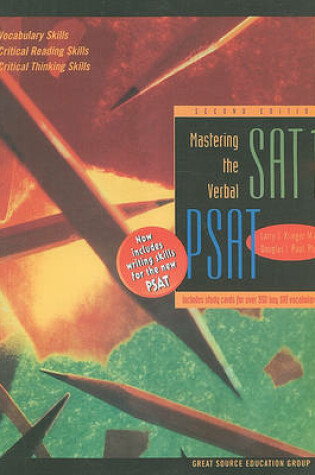 Cover of Mastering the Verbal SAT1/PSAT