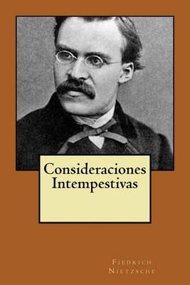 Book cover for Consideraciones Intempestivas (Spanish Edition)