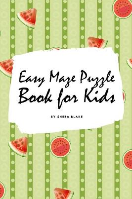 Book cover for Easy Maze Puzzle Book for Kids - Volume 2 (Small Softcover Puzzle Book for Children)