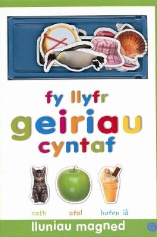 Cover of Lluniau Magned: Fy Llyfr Geiriau Cyntaf