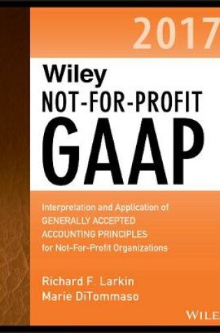 Cover of Wiley Not–for–Profit GAAP 2017