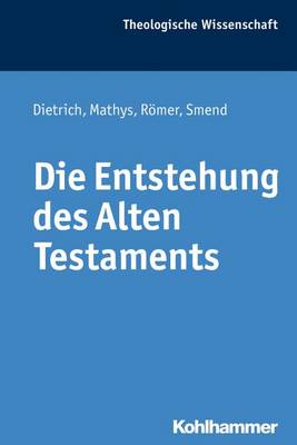 Book cover for Die Entstehung Des Alten Testaments